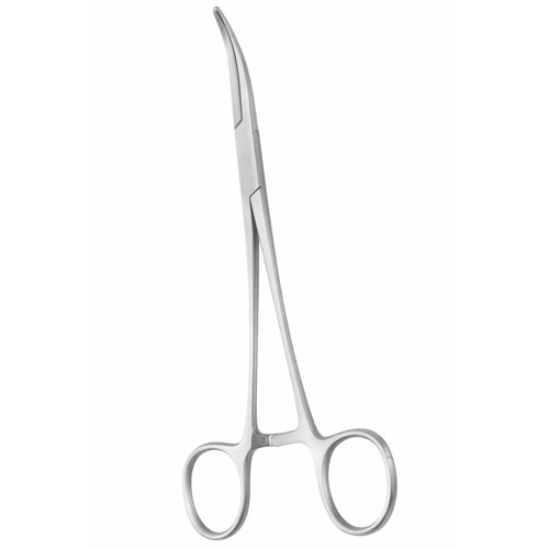 curved hemostat